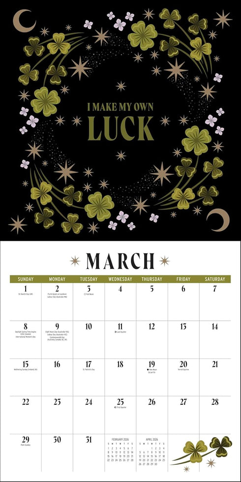 YOU HAVE THE MAGIC 2026 WALL CALENDAR